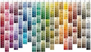 DMC Floss Thread #600-#993 *Pick A Color*NEW* FREE SHIPPING! - Picture 1 of 2