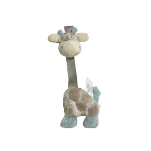 Nat and Jules Baby Colby Giraffe Pacifier Clip Luxurious Demdaco Soft Colors - Picture 1 of 4