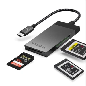 3-in-1 CFexpress/XQD/SD Kartenleser USB C, VELOGK Dual-Slot USB 3.2 (10Gbps) CFex - Bild 1 von 1