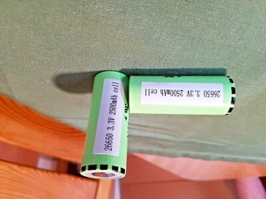 A123 Systems LiFePo4Einzelzellen 3,3Volt 2500mah max 150A Neueste Generation - Bild 1 von 1