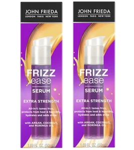 John Frieda Frizz Ease Serum Extra Strength All in One 1.69 oz (2 Pack) - Picture 1 of 4