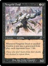 Scourge Vengeful Dead x4 Magic The Gathering NM