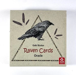 Raven Cards Oracle Deck by Gabi Bucker 2009 English Edition Used Complete - Picture 1 of 8