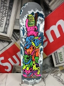 StrangeLove Skateboards Grateful Dead Bears / 8.0 Screen Printed Deck - Picture 1 of 4