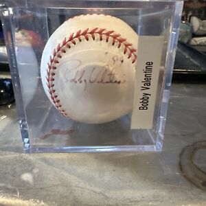 Bobby Valentine ‘99 Signed Autographed ONL Baseball New York Mets In Person