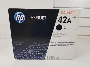 New Genuine HP  42A  Toner Cartridge Q542A   - Black - Picture 1 of 3