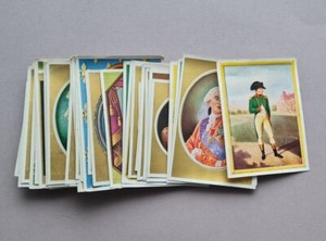 1933 Reemtsma Tobacco Cards w/ NAPOLEON BONAPARTE French Emperor - 49 Cards