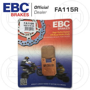 Brake Pads Anterior Sinter EBC FA115R Yamaha DT R 50 2004 - Picture 1 of 4