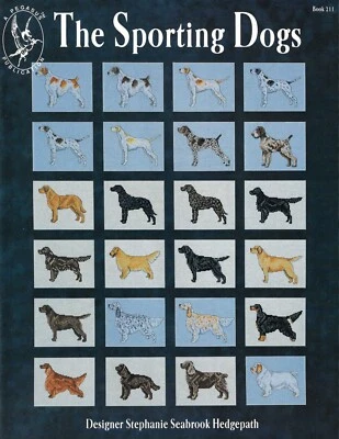 The Sporting Dogs cross sticth design book by Stephanie Hedgepath - Image 1 of 2