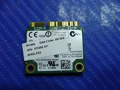 HP EliteBook Folio 9470M 14" OEM Wireless WiFi Network Card 6235ANHMW 670292-001 - Image 1 of 4