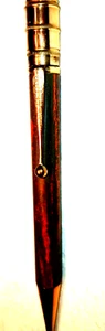 "WEBSTER...Gold Filled..." Woodgrain with One Side Faded Working Pencil - Bild 1 von 18