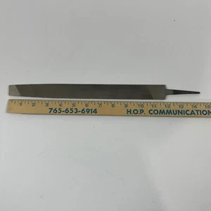 1 Tapered Mill File Two square edges12" Bastard Cut CORONA - Picture 1 of 11