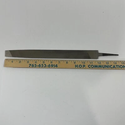 1 Tapered Mill File Two square edges12" Bastard Cut CORONA - Image 1 of 4