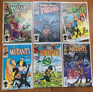 Vtg 1984 The New Mutants #16, 18, 32, 35, 60 Etc Lot of 6 Marvel Comics-NM - B&B - Picture 1 of 7