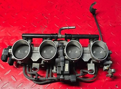 2013-2018 Kawasaki ZX6R 636 OEM Throttle Bodies Fuel Injection - Image 1 of 4