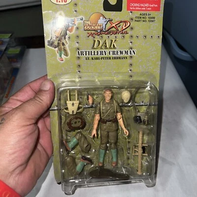 Figura de acción 2008 XD 1:18 VIETNAM LT. Karl-Peter Erdmann artillería tripulante Foto 1 de 4