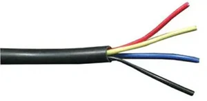 4-adriges Alarmkabel, BS4737-3.30 0,22m² schwarz, AC T3 4C BLK 100M PRO POWER - Bild 1 von 1