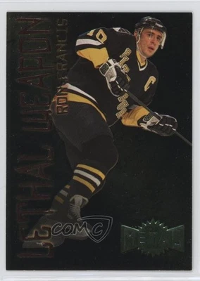 1996-97 Fleer Metal Universe Lethal Weapon Ron Francis #5 HOF - Image 1 of 2