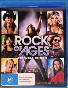 Blu-Ray Disc ROCK OF AGES Extended Edition - includes Theatrical Version New - Imagen 1 de 1