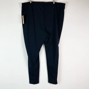Halogen NWT Women's Black Stretch Hi Rise Pull On Pants Size 3X - Picture 1 of 4
