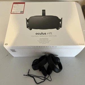 Meta Oculus Rift  Virtual Reality Headset Full Set w/ Touch Controllers - Picture 1 of 12