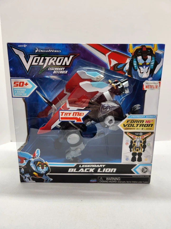 Voltron Legendary Black Lion Action Figure