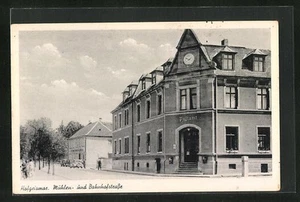 Hofgeismar, Mühlen- und Bahnhofstraße, Ansichtskarte - Bild 1 von 2