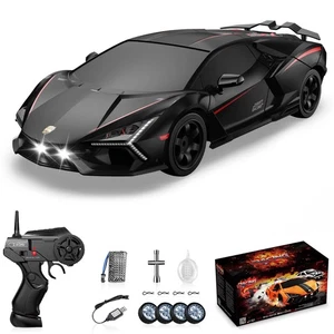 RC Drift Car, Drifting RC Car 1/24 4WD Drift Cars Remote Control 2.4GHz Racin... - Picture 1 of 6