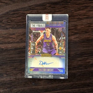 2024-25 Panini Silhouette Dalton Knecht Finals Ticket Auto /49 - Picture 1 of 2