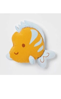 Almohada suave decorativa para cama Pillowfort Disney Princesa Ariel Platija Acento Foto 1 de 4