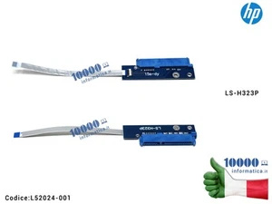 Board HDD Hard Disk Sata HP 15-GW LS-H323P TPN-C139 TPN-C151 250 G9 L52024-001 S - Imagen 1 de 1