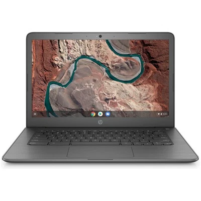 HP Chromebook 14-db0020nr 14" HD A4-9120C 4GB DDR4 32GB eMMC Chrome OS, C Grade - Image 1 of 4
