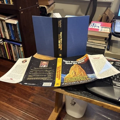 THRE WERE GIANTS UPON THE EARTH : GODS ALIEN DNA by Z. Sitchin 2010 hcdj  Illust - Image 1 of 4