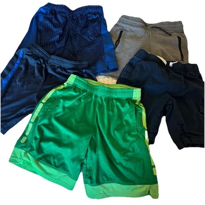 Lot Of 5 Pairs Of Boys Shorts, Size 8, Nike, Old navy, Gap, All In Motion - Image 1 of 4