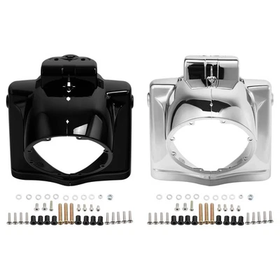 Cubierta de carcasa de góndola de faro redondo de 7" apta para Harley Road King FLHR 2014-2025 Foto 1 de 4