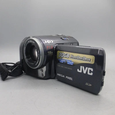 JVC Everio GZ-MG50EK Handheld High Definition HDD Camcorder Black - Image 1 of 4