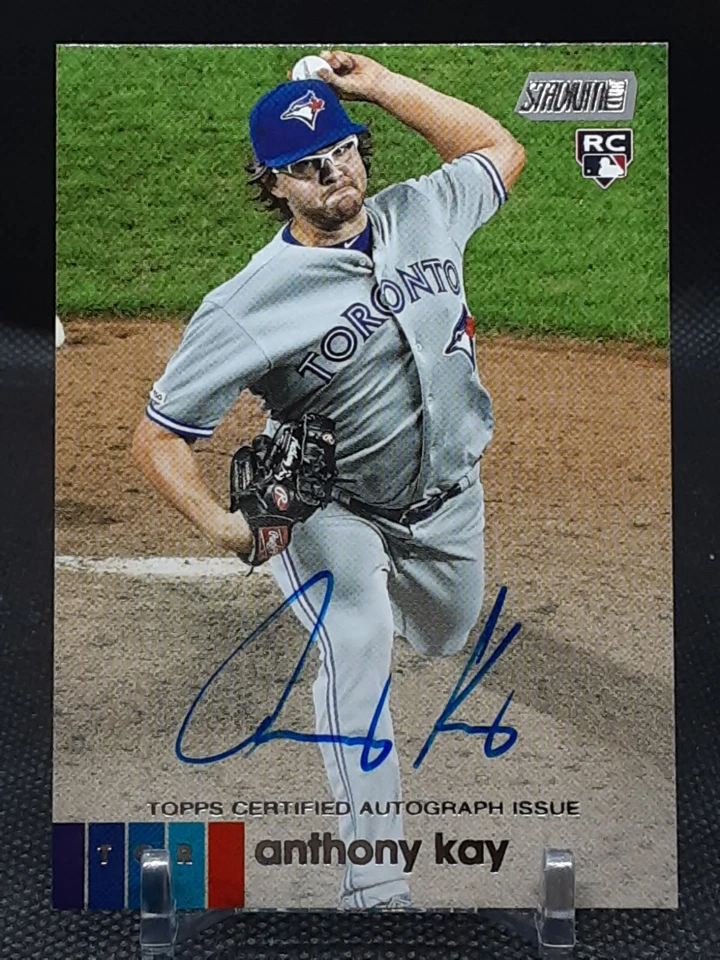 ANTHONY KAY 2020 STADIUM CLUB AUTO ROOKIE BLUE JAYS CUBS T# - Image 1 of 1