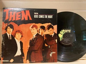 THEM "HERE COMES THE NIGHT" with Van Morrison 1965 Lp Mono Plays Excellent - Picture 1 of 2