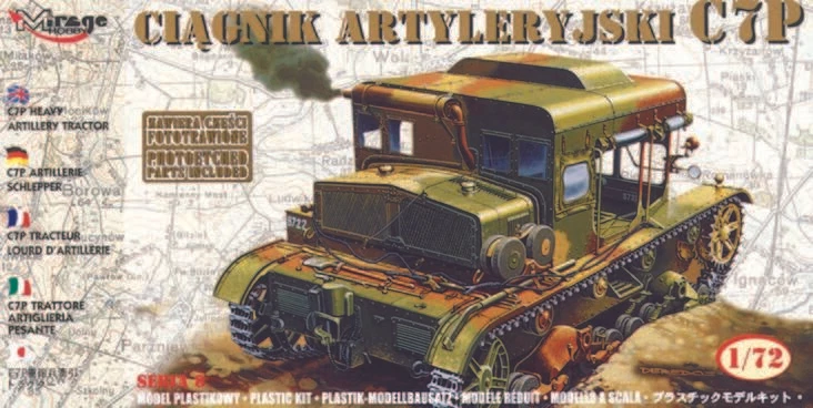 Mirage Hobby 72891 - 1:72 Pesante Artiglieria Trattore C7P Con Fotoätzteilen - Immagine 1 di 1