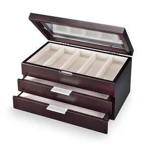 Wooden Watch Box. |1635 - Picture 1 of 2