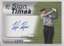 2021 SP Authentic Sign of the Times Kevin Kisner #SOTT-KI Rookie Auto RC