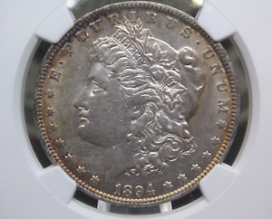 1894 "O" Morgan SILVER Dollar $1 NGC AU50 #009 East Coast Coin & Collectables
