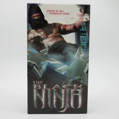 The Black Ninja VHS Tape Clayton Prince & WWW Wrestlers 2003 Delta Entertainment - Image 1 of 4