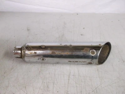 Silenciador lateral derecho para Honda VT500C 1983-84 ¡Usado en la sombra! Foto 1 de 4