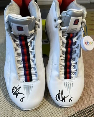 Zapatos de baloncesto Nike Shox Zoom BB4 NBA 2019 firmados por Vince Carter EE. UU. Foto 1 de 4