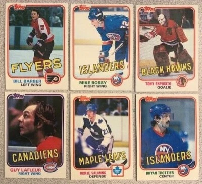 1981-82 TOPPS HOCKEY Singles, RCs - Complete Your Set - You Pick - FREE S/H - Image 1 of 4