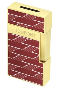 S.T.Dupont più Leggero Biggy Monogramma 1872 Rosso 025078B - Foto 1 di 4