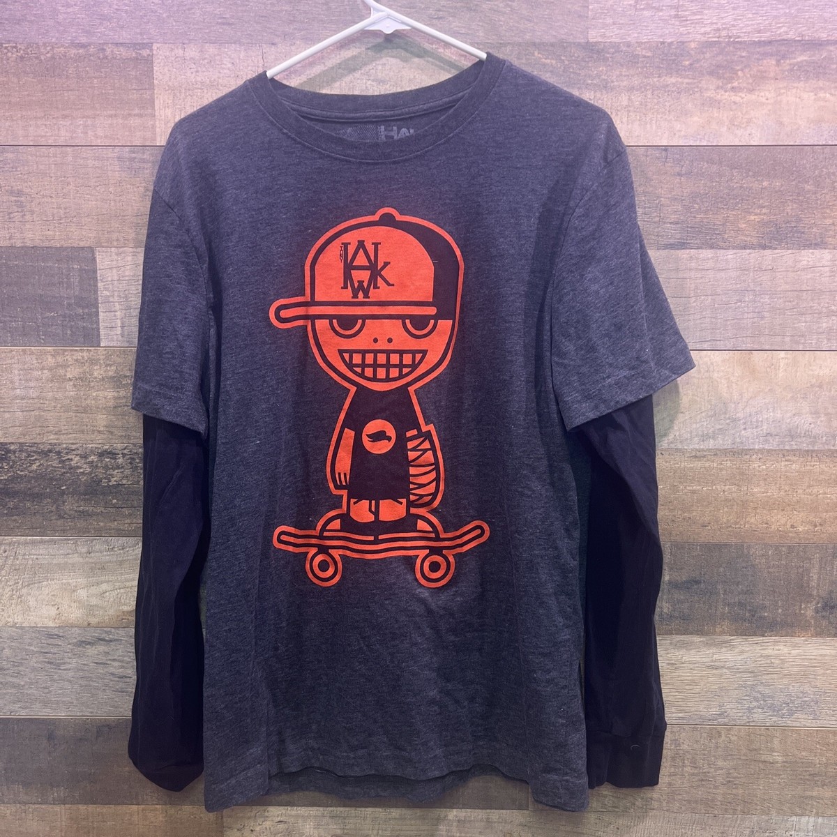 TONY HAWK スカルデザイン Tシャツ M Vintage Tony Hawk Skater Skeleton Tshirt Sz M | eBay