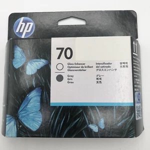 Genuine HP 70 Gloss Enhancer & Gray -Factory Sealed Ink-EXP APRIL 2021 (C9410A) - Photo 1/8