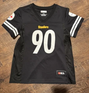 🏈 Women’s Pittsburgh Steelers Watt Jersey Size Small NFLPA Official Gear 💛🖤 - Picture 1 of 3